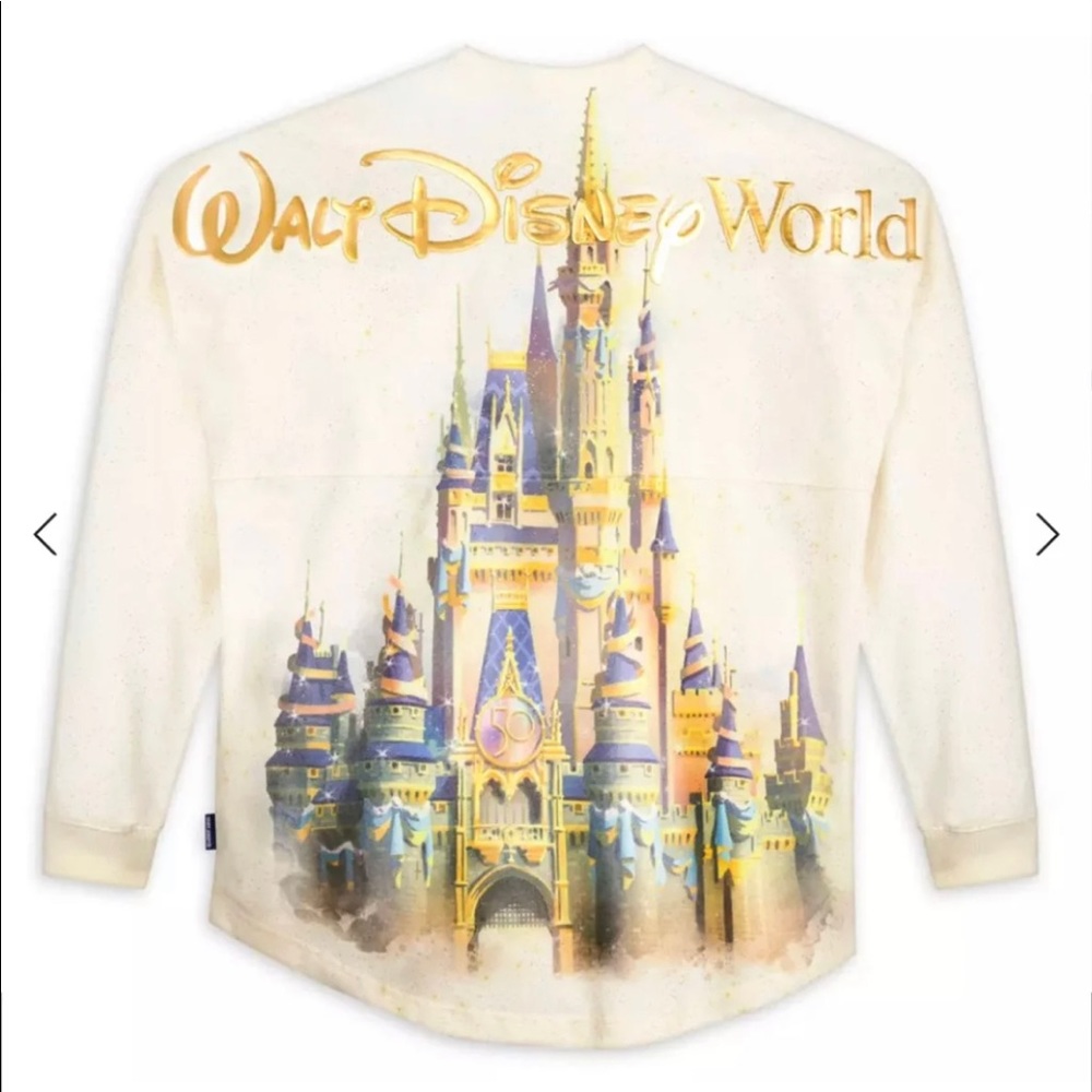 Cinderella Castle Spirit Jersey Adults WDW 50th Anniversary